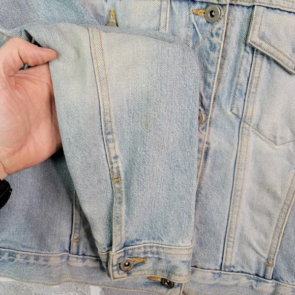 Liz Claiborne Lizwear Jeans Vintage Stone Washed Denim Jean Jacket Women's S - Picture 3 of 13